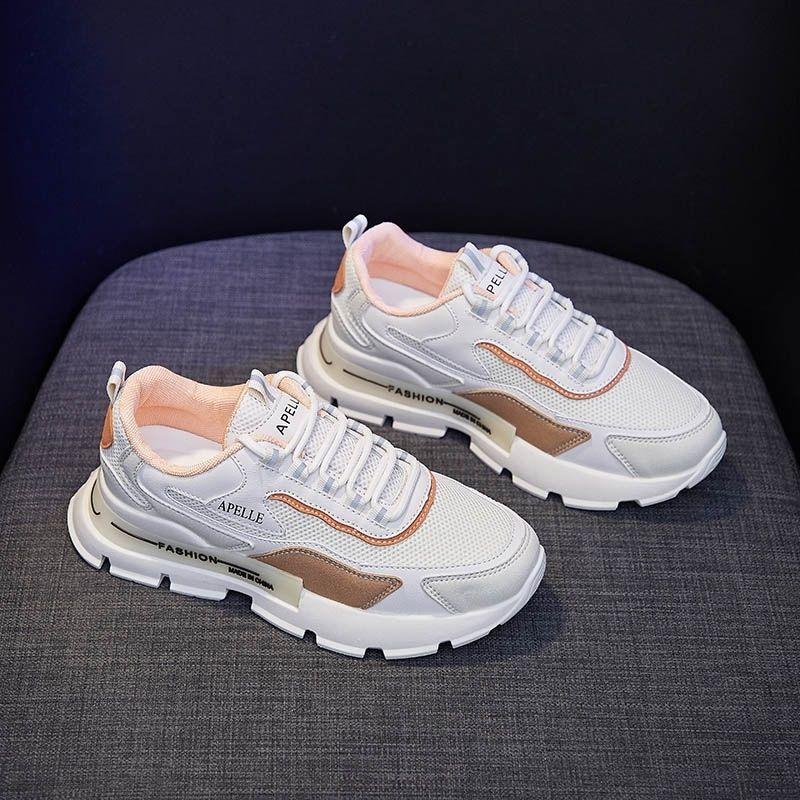 Sneakers Comfort Summer Breathable Rhinestones Solid Slip Walking Shoes Sports Casual Vulcanized Shoes