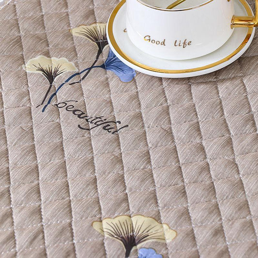 Bedside Table Cover Dust Cover Floor Type Non-slip Cover Dressing Stool Coffee Table TV Cabinet Cover Multi-function Cover Cloth Tablecloth