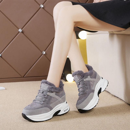 Women Boots Winter Ankle Boots for Women Winter Shoes Female Snow Boots Botas Mujer Warm Plush Shoes Woman