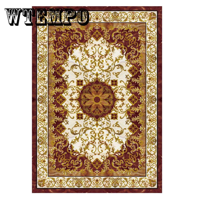 Creative Europe style Hallway Carpet Printing Corridor Rugs Anti-Slip bedroom Carpet Kitchen
