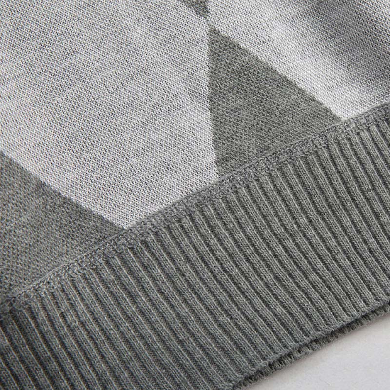 Sweater Men Winter Warm and Comfortable Hedging Loose Base Sweater Inside