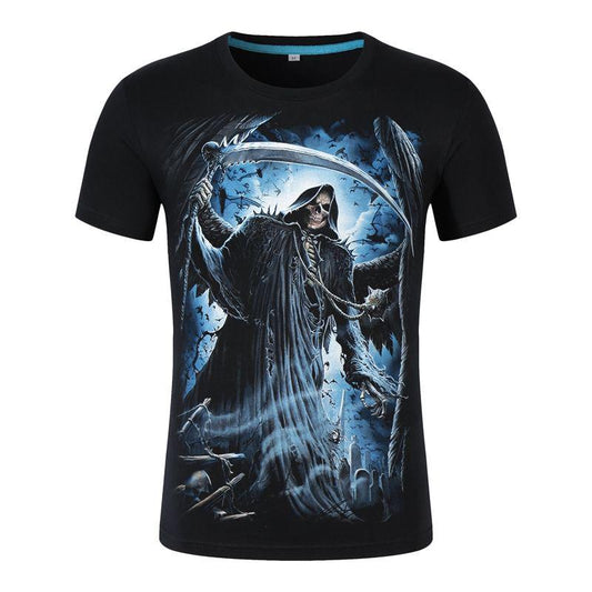 3D Cliff Eagle Printed Short Sleeve Men Women Fashion Casual Cool T-shirts Streetwear Tee Tops