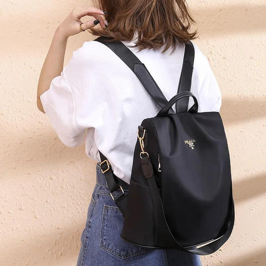 Multifunctional Anti-theft Backpack Ladies Casual Versatile Schoolbag Oxford Cloth Fashion Travel Backpack