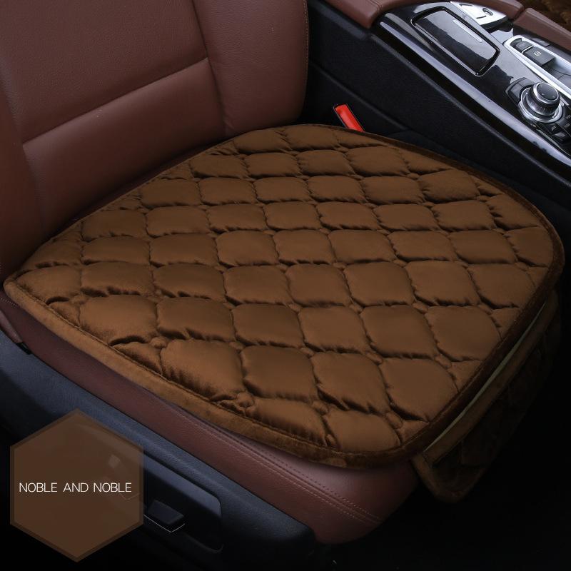 Car Seat Cushion Warm Cotton Pad Car Blanket Cushion Universal Single-piece or Three-piece Seat