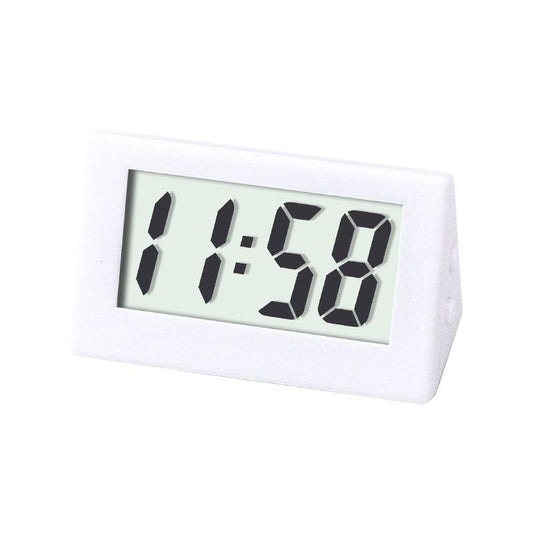 Bedroom Simple Small Electronic Watch Portable Old Man Big Character Watch Student Exam Mute Desktop Clock Mini Home