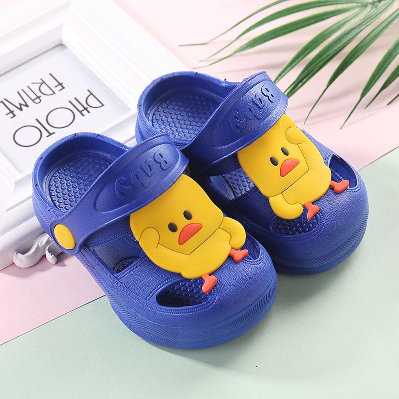 Summer Kids Boys Girls Shoes Sandals Slippers Beach Hollow Out Shoes