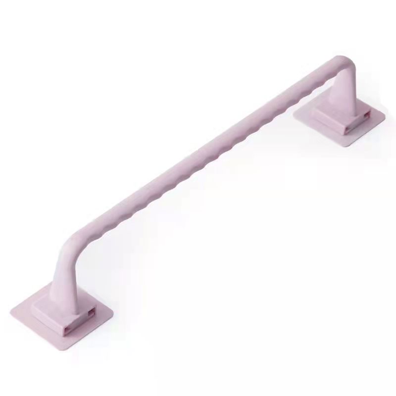 25/36cm Bathroom Towel Rack Bathroom Towel Rod Kitchen Towel Rack Paste Simple Hanging Slippers Rack PP Towel Holder 3 Color