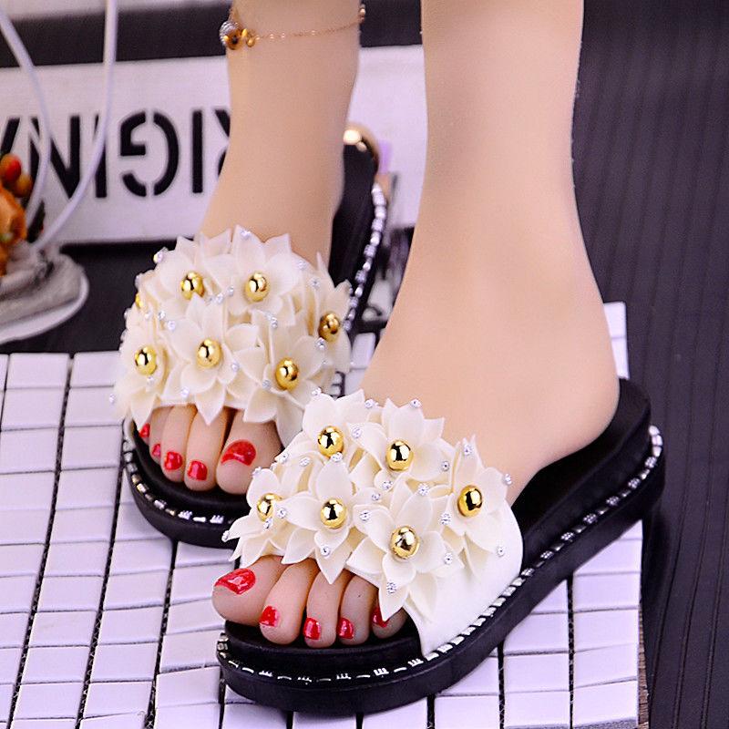 Thick-soled Slippers for Women To Wear Outside In Summer A Flip Flop with A Muffin Bottom All-match Cute Sandals for Indoor and Outdoor Wear
