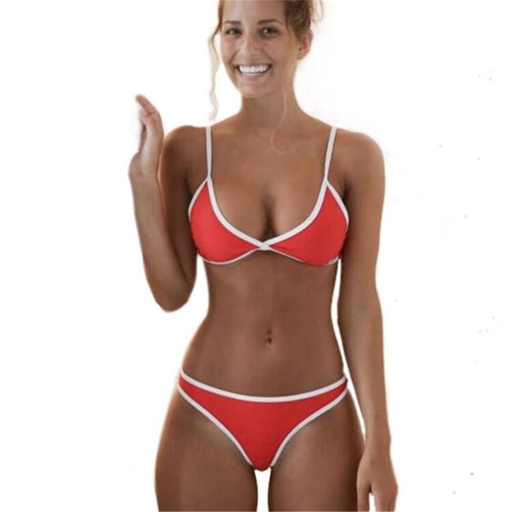 WTEMPO Bikini Women's Brazilian Style Sexy Comfortable Adjustable Back Swimsuit