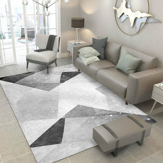 Geometric Ins Style Carpet Living Room Sofa Coffee Table Cushion Bedroom Full Room Layout Household Cushion Floor Mat
