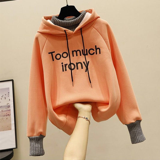 2pcs/set Autumn Winter Women Sets Tracksuit Set Sweatshirts Pant 2 Piece Set Casual Warm Outfits Outwear