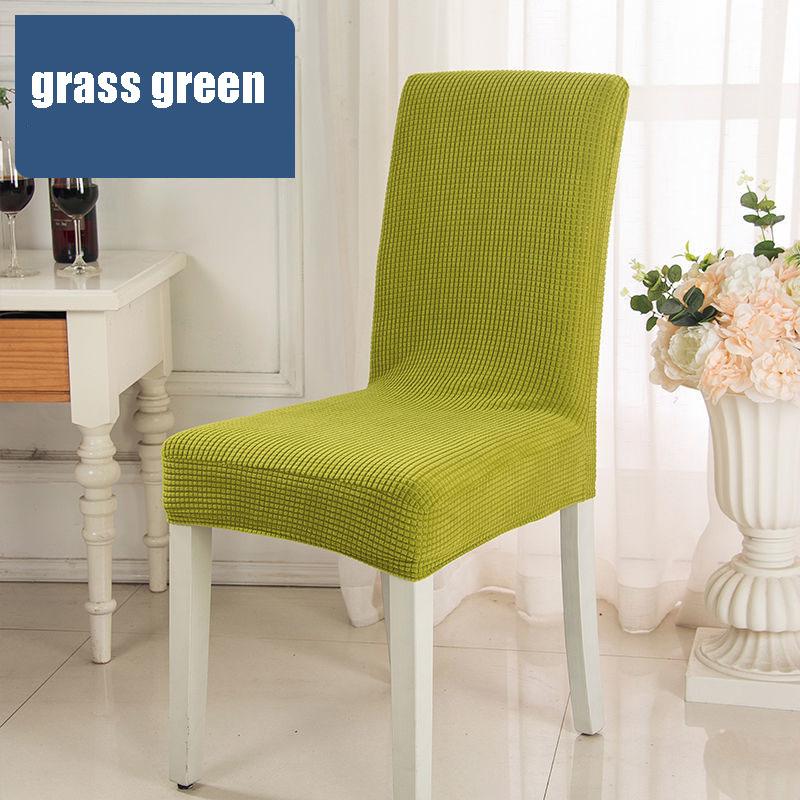 Polar Fleece Fabric Universal Size Chair Cover Seat Cover Universal Chair Covers Seat Case for Restaurant Hotel Party Banquet