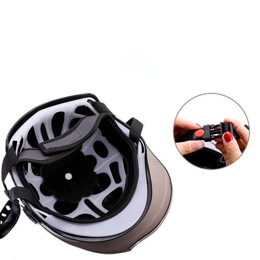 Electric Car Helmet Unisex Four Seasons Cycling Helmet General Battery Car Helmet Motorcycle Safety Helmet
