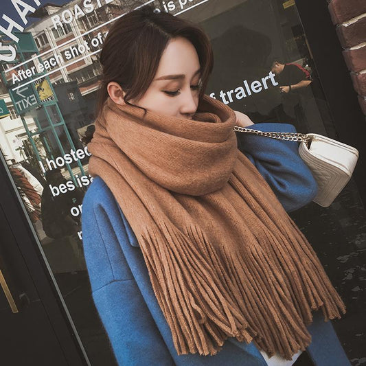 Scarf Women Fashion Warm Women Scarves Winter Cashmere Scarf Wrap Shawl Blanket Scarf