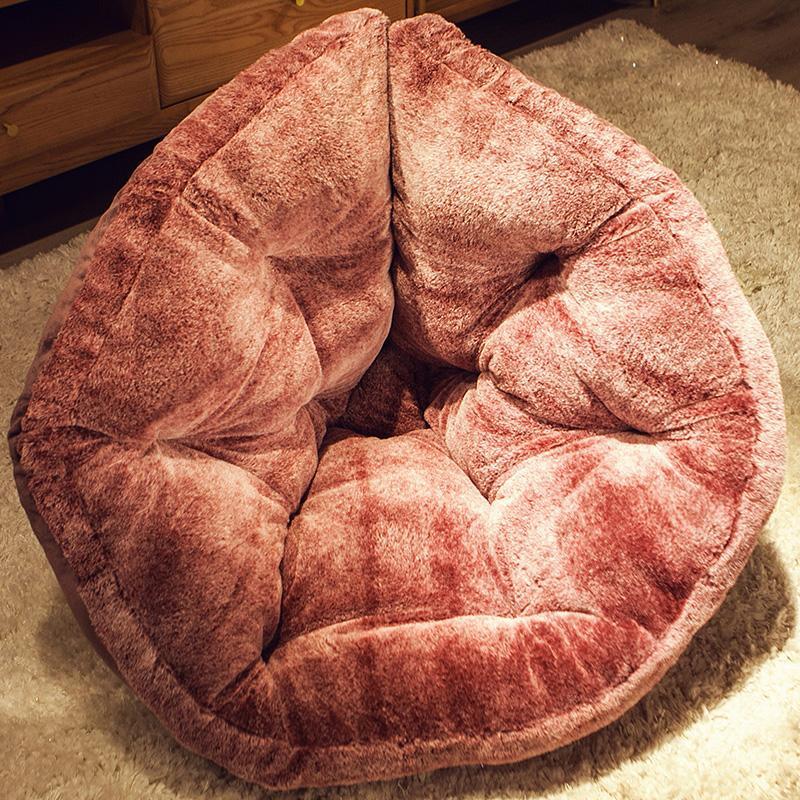 Ergonomics Multifunction Plush Sofa Single Child Chair Baby Sleeping Bed Bedroom Balcony Patio Tatami Living Room Furniture