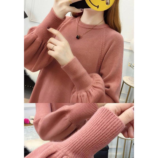 Maternity Sweater Set Autumn and Winter Models 2020 New Loose Outer Dress Korean Version of Maternity Clothes Autumn Top