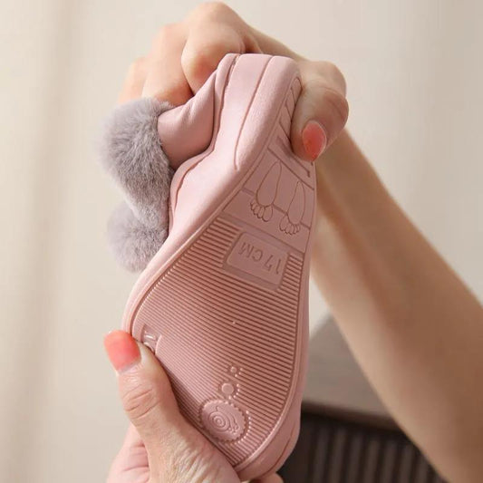 Kids Cotton Slides Autumn Winter Indoor Non-slip Cute Non-slip Kids Shoes Home Slippers Fashion Baby Boys Girls Slippers