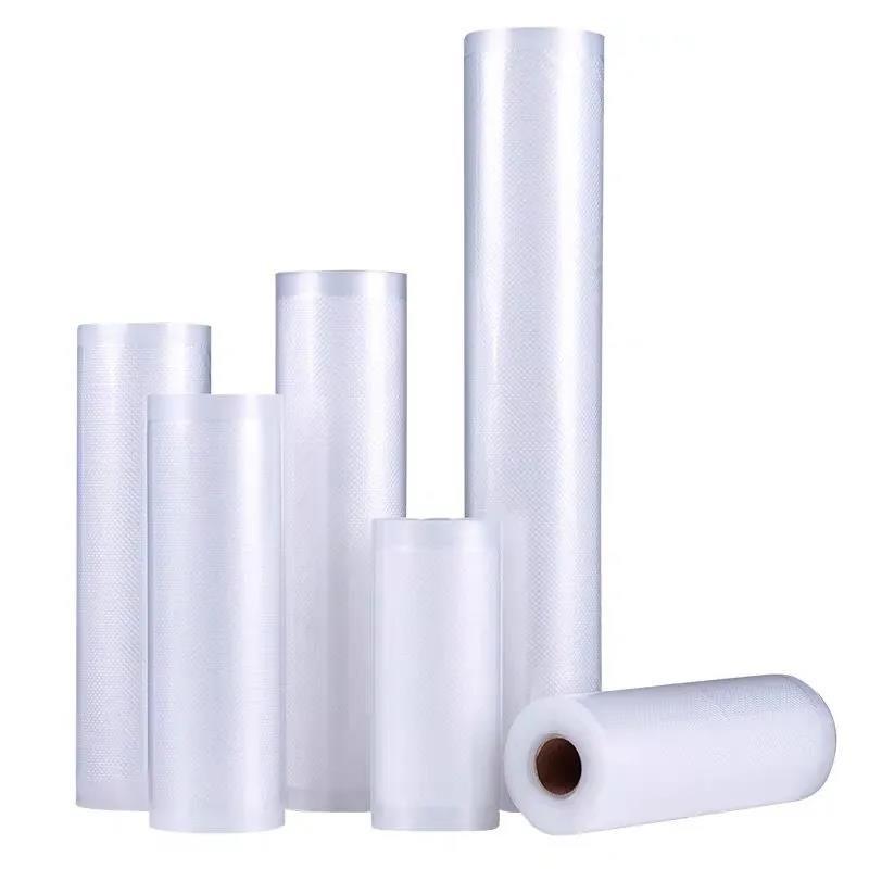 2 Rolls Bags for Vacuum Packing Machine Packaging Food Storage Vacuum Bags Fine Lines 19 Silk Is Suitable for Packaging Oily Food