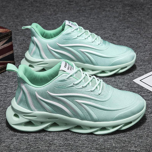 Blade Running Shoes for Men Antiskid Damping Cool Outsole Walking Trekking Leisure Summer Running Zapatills Sneakers