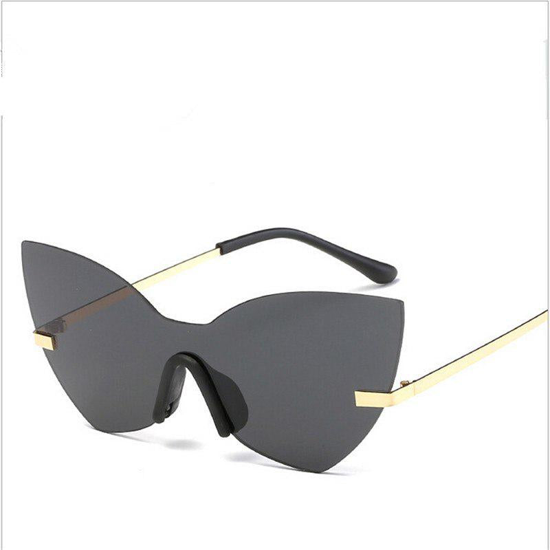 WTEMPO Fashion Women's Men's Sunglasses Retro Colorful One-piece Sun Glasses For Men And Women Whole