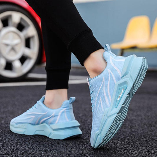 Fashion Ladies All-match Casual Sports Shoes Spring and Summer Outdoor Running Breathable Clearance Shoes Thick-soled Height-increasing Shoes