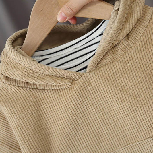 Girls Spring and Autumn Suit Baby Cute Pullover Long Sleeve Hooded Clothes Rabbit Ear Decorative Top + Pants Casual Style Two-piece Set
