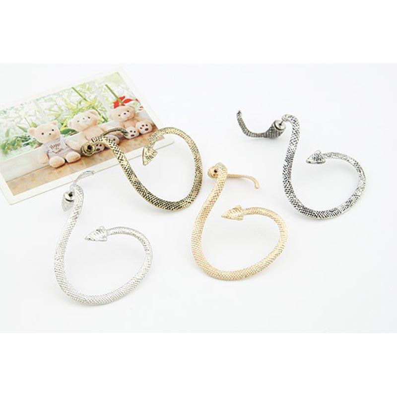 Retro Exaggerated Snake-shaped Winding Ear Clips Non-mainstream Unilateral Fashion Ear-hanging