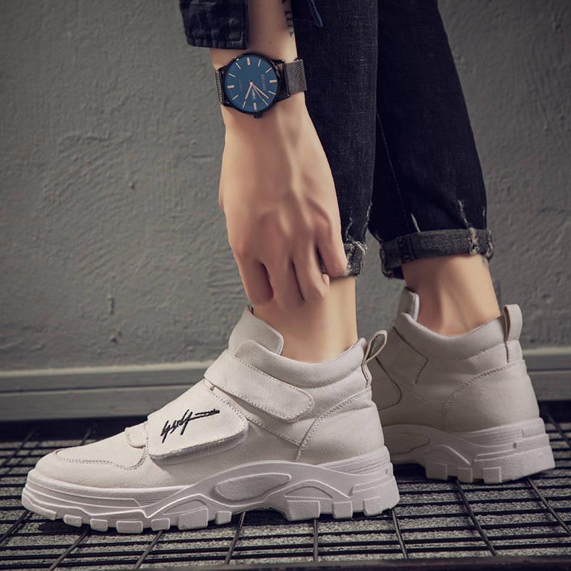 Fashion Martins Boots Men Autumn Winter Warm Breathable Ankle Boots Non-slip Snow Boots Chaussures