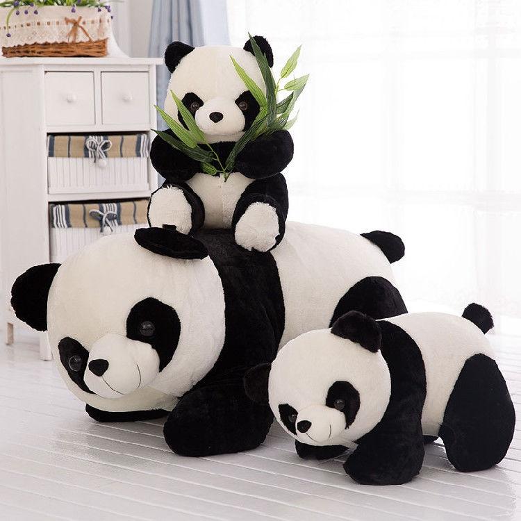 Cute Imitation Panda Doll Lovely Plush Toy Soft Large Doll Children Sleeping Pillow Doll Kids Birthday Gift