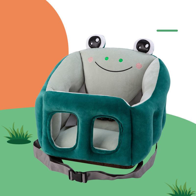 Baby School Seat Dining Chair Safety Belt Anti-fall and Anti-rollover Infant Chair Sofa Thickened Sponge Cartoon Style