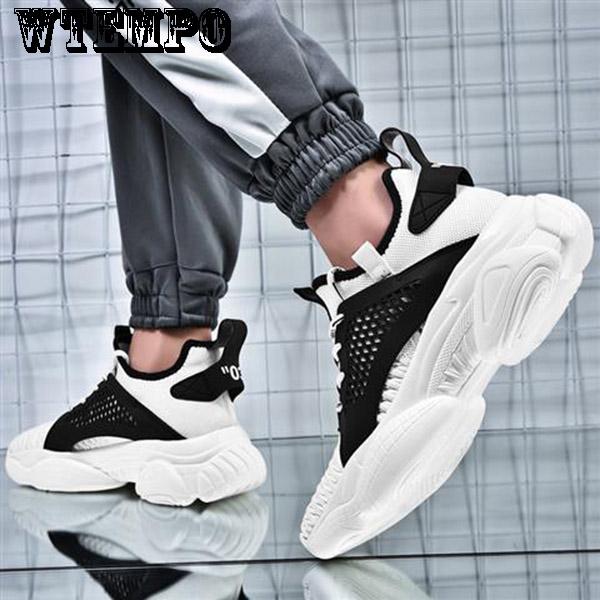 Sneakers Running Shoes Fashion Men's Summer Comfortable Breathable High Shoes