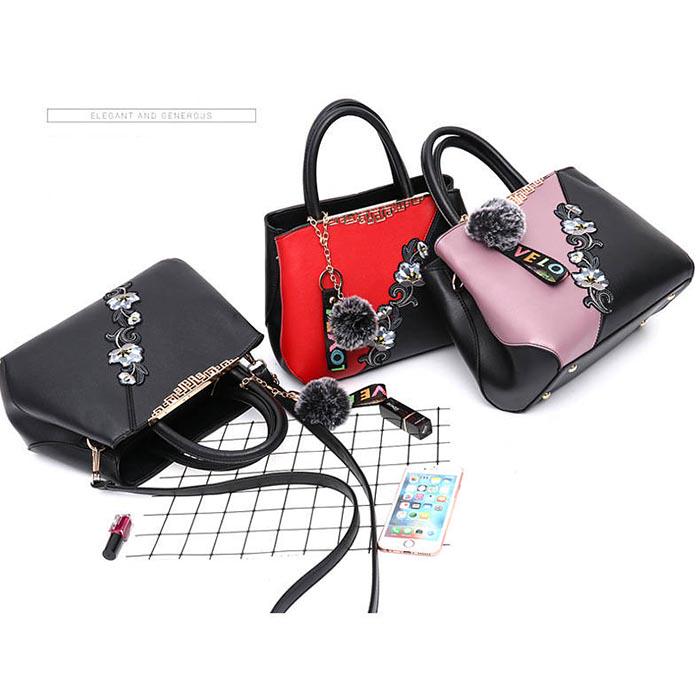 Europe Fashion Bag Female Pendant Handbag Small Square Bag Casual Shoulder Messenger Bag