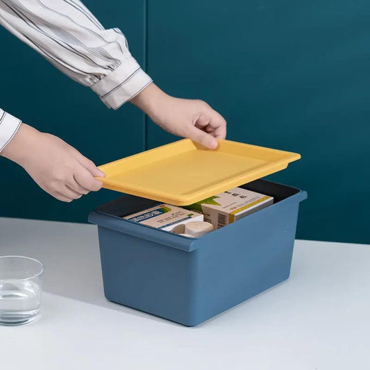 Desktop Storage Box Multi-function Storage Basket Underwear Socks To Organize Plastic Storage Boxes