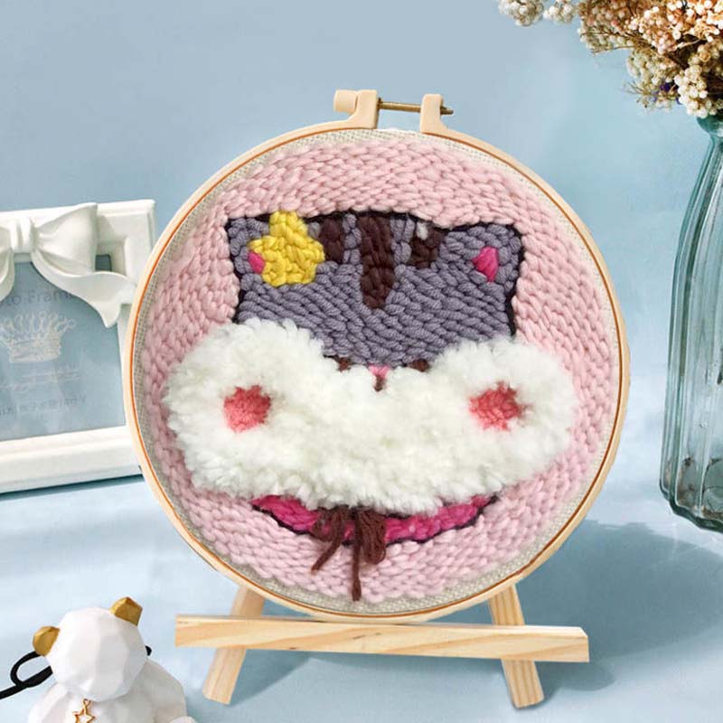DIY Handmade Material Package Unstitched Without Stand Poke Poke Le Suit Handmade Embroidery