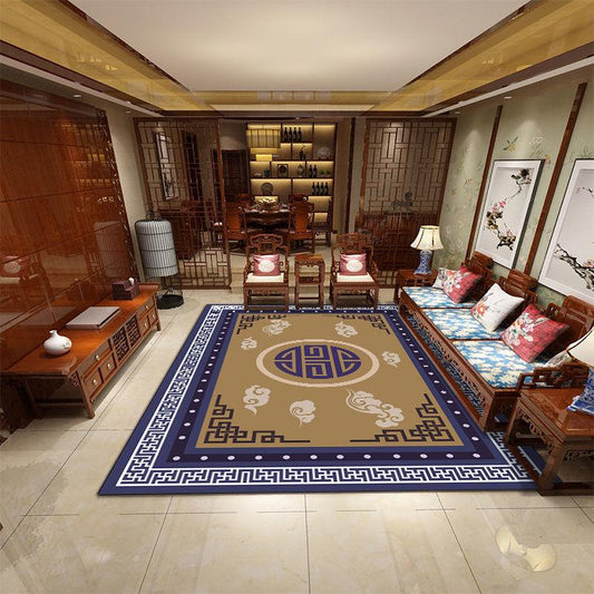 Chinese Style Sofa Living Room Carpet Study Bedroom Bedside Carpet