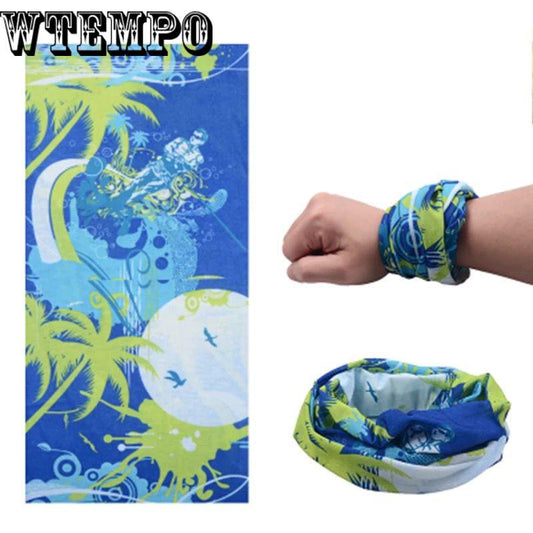 Fashion Red Head Scarf Cycling Bandana Multifunctional Magic Headband Moto Bicycle Sports Mas
