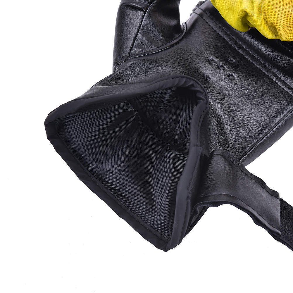 Children Kids FIRE Boxing Gloves Sparring Punching Fight Training Age 3-12