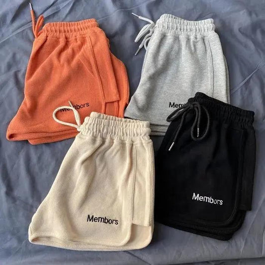 Summer High-waisted Thin Shorts Wear-resistant Pants Women's All-match Casual Home Sports Shorts Fitness Jogging Shorts