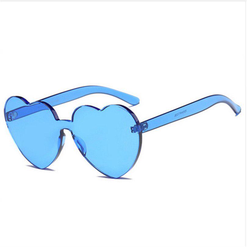 Sunglasses 2018 Ladies Cute Candy Sunglasses Women Peach Heart Shaped Sunglasses