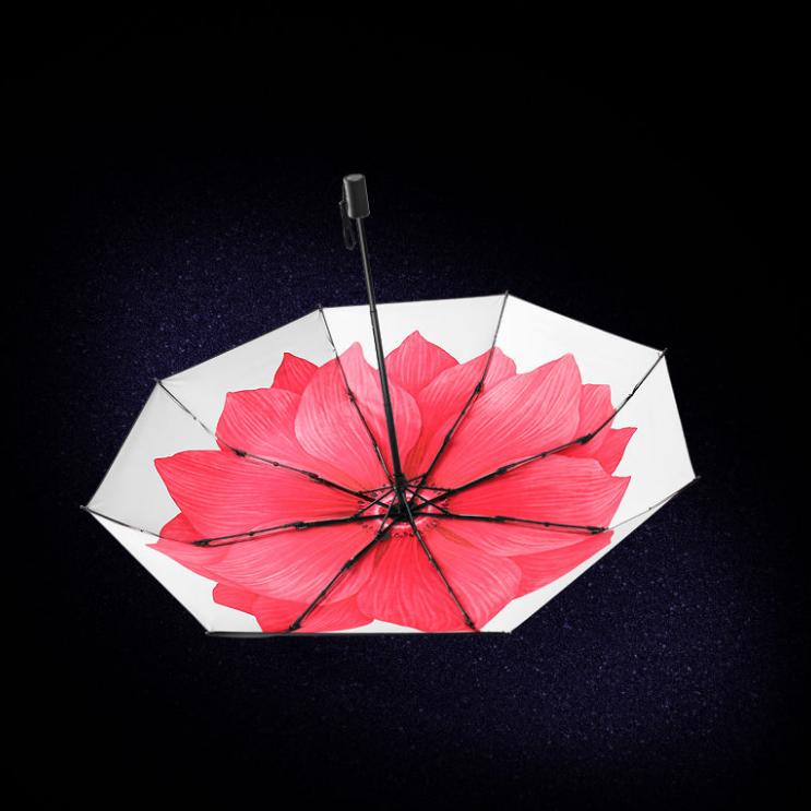 Ultra-light Daisy Sun Umbrella Sunshade UV Protection Female Folding Sunny Umbrella Dual-use Sunscreen 50% Umbrella