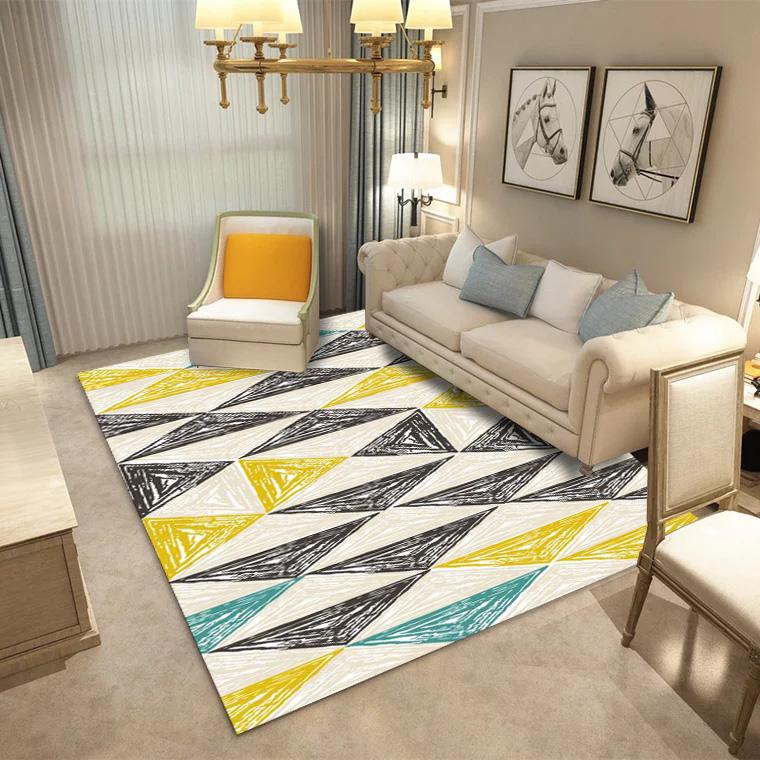 Simple Nordic Carpet Livingroom Home Soft Bedroom Carpets Sofa Coffee Table Rug Study Floor Mat Rugs