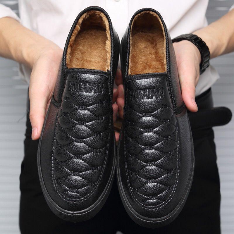 Cotton Shoes Outdoor Casual Shoes Men's Shoes Winter Cold Protection Non-slip Shoes Keep Warm