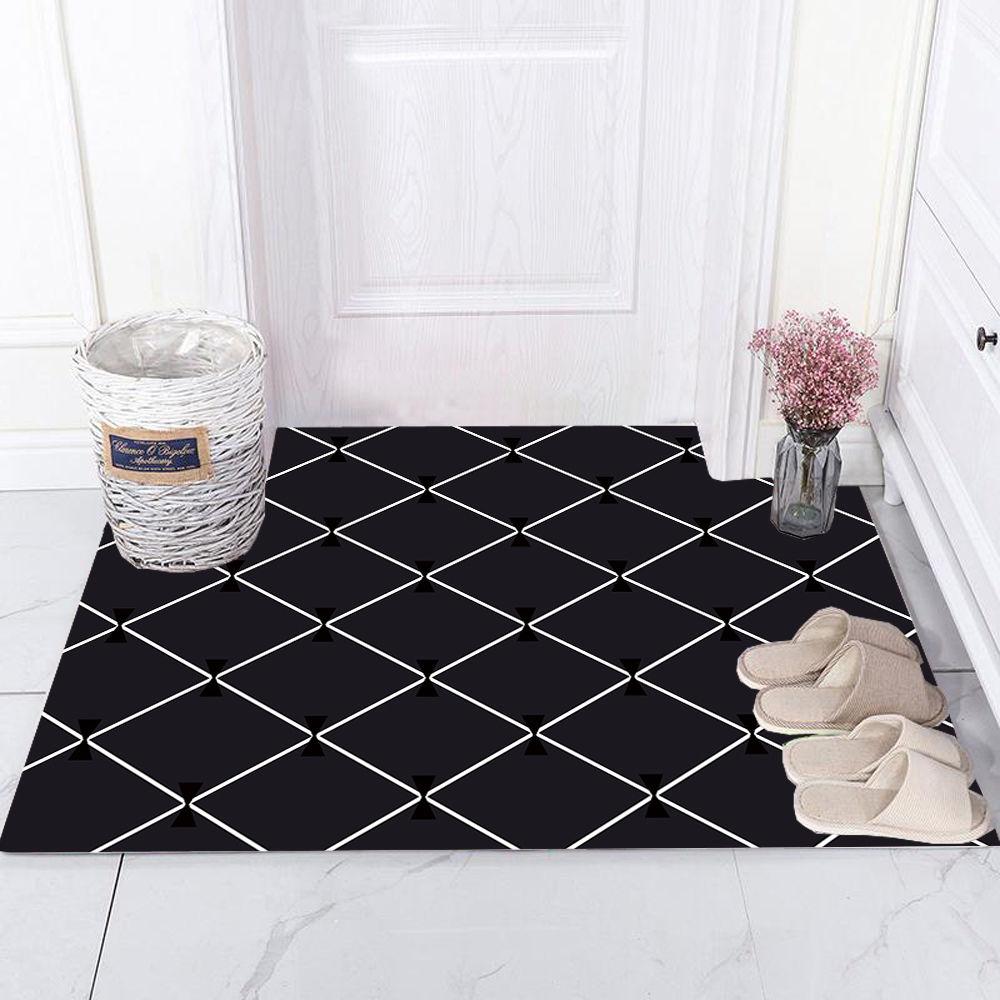 Modern Light Luxury Entrance Door Entrance Mat Porch Entrance Door Mat Free Cut Door Mat Carpet Outdoor Mat
