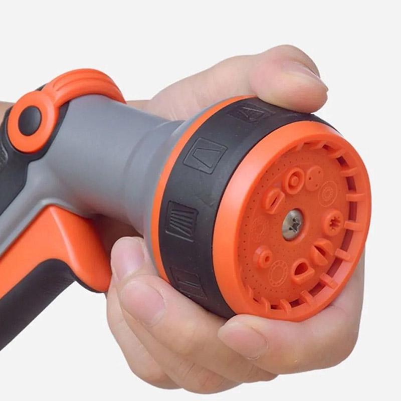 Watering Hose Hose Car Wash Watering Dishes Watering Artifact Booster Nozzle High Pressure Spray Garden Shower Gun Set