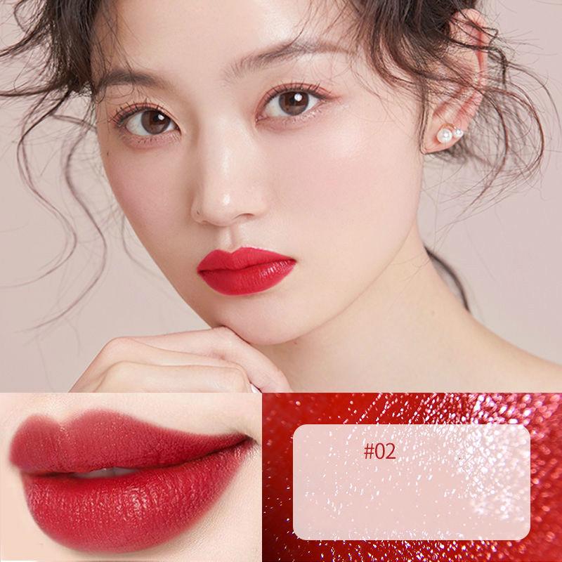 Matte lipstick sexy red waterproof lipstick Non-stick cup naked bullet lipstick lipstick women