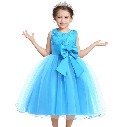 Children's Skirts Birthday Party Evening Dresses Girls' Dresses Children's Princess Skirts Fluffy Gauze Dress