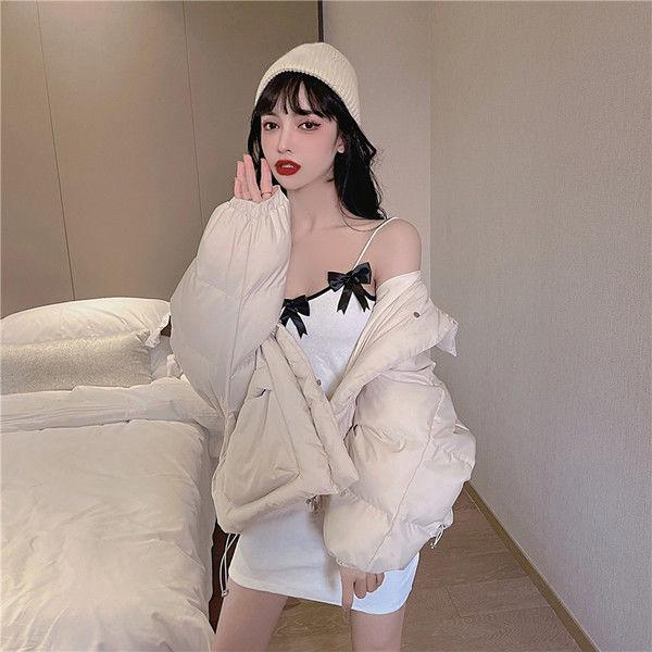 WTEMPOWomen Sexy Bow Sling Dress Tight-fitting Base Skirt Inside Hip Skirt Sleeveless Nightclub Bar Dress