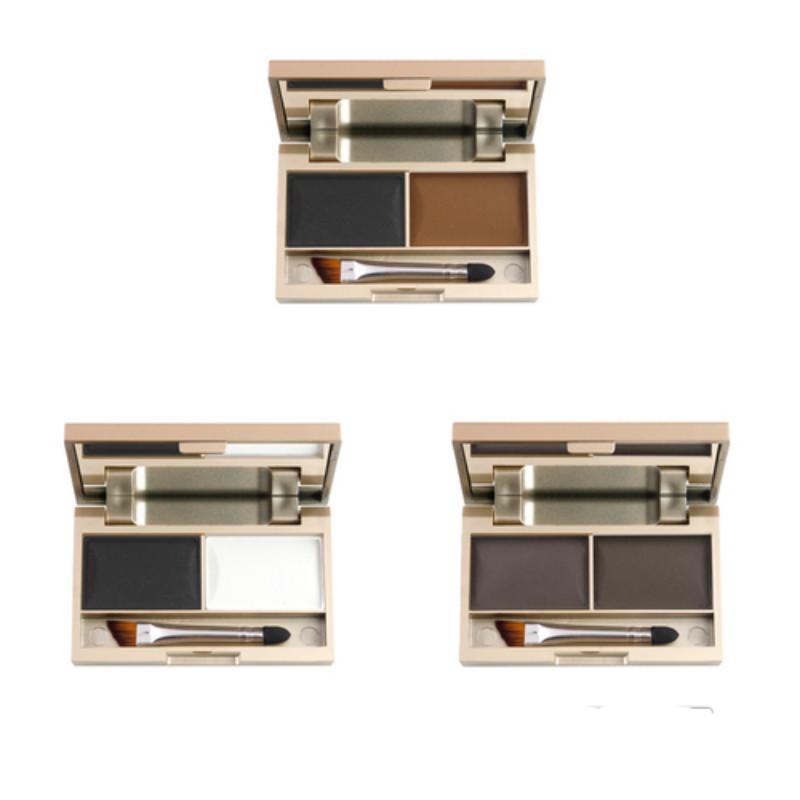 Two-color eyebrow powder tray combination set does not change color eye shadow nose shadow