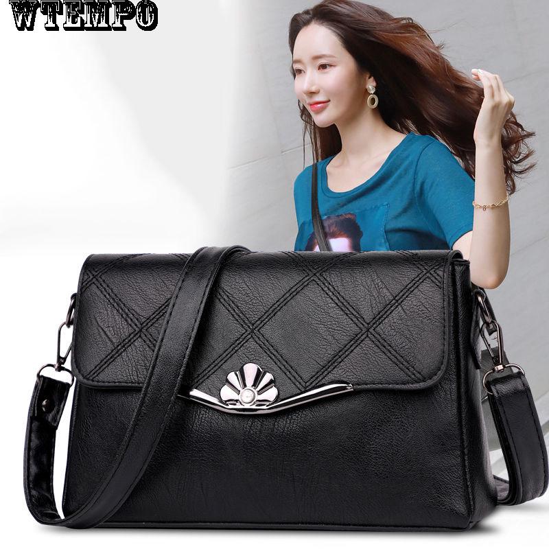 Fashion Ladies Bag Fashion Messenger Bag Soft Leather Bag Cosmetic Bag Shoulder Bag