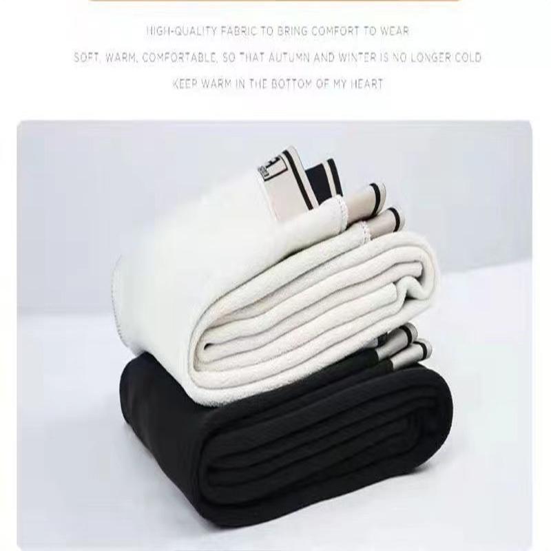 Winter New Style Plus Velvet Thickened Warmth Slim Lamb Velvet Leggings for Women's Outer Wear One All-match Trend